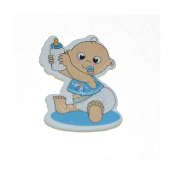 Ucuz Sticker Bebek Elinde Biberon Karton